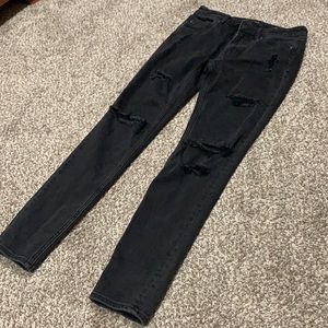 Vigors skinny ripped stretch jeans